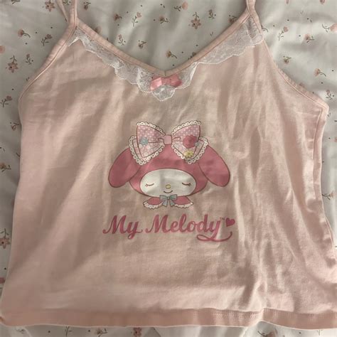 Hot Topic My Melody Tank Size Large Cutecore Depop