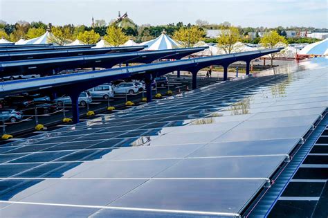 Disneyland Paris Solar parking structure is now in operation | Chip and ...