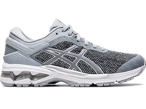 Gel Kayano 26 Mx Women Piedmont Greysheet Rock Womens Running Shoes Asics United States