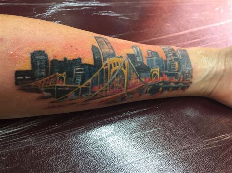 Update more than 69 pittsburgh skyline tattoo best - in.coedo.com.vn