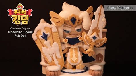 madeleine cookie felt doll youtube