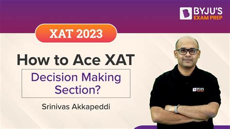 Strategy To Ace XAT Decision Making Section XAT 2023 Ace Your XAT