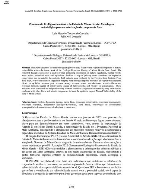 Preenchível Disponível marte dpi inpe Zoneamento Ecolgico Econmico do