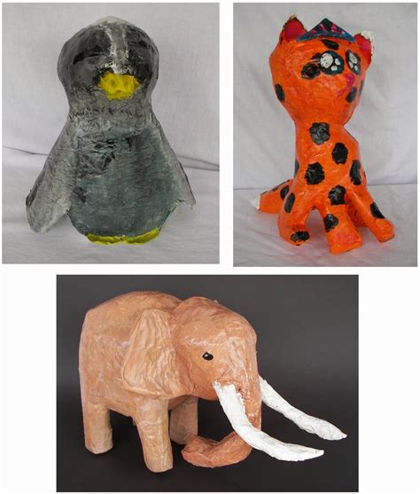 The Rolling Artroom: Paper Mache Animals (4th-6th Grade)