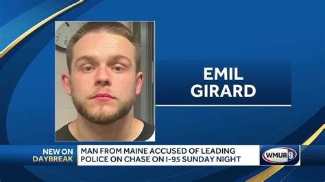 Maine Man Arrested After Allegedly Leading Nhsp On Two Pursuits Using A