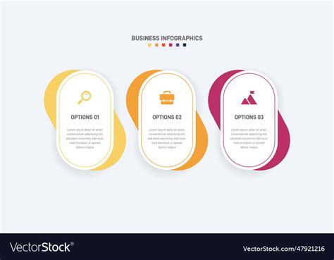 Timeline infographic with infochart modern Vector Image