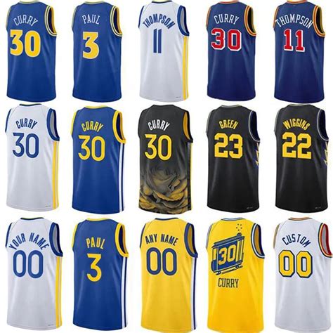 Personalized City Wholesale Basketball Uniforms Featuring Stephen Curry