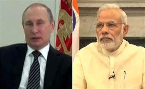 Pm Narendra Modi Vladimir Putin Interact Via Video Con For Kudankulam