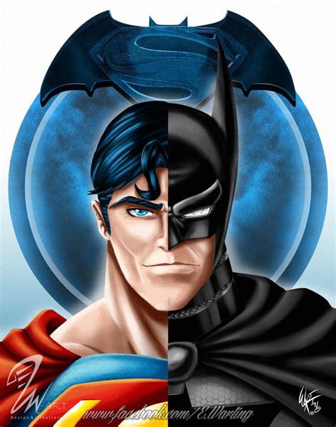 #Superman and Batman Fan Art (World's Finest)