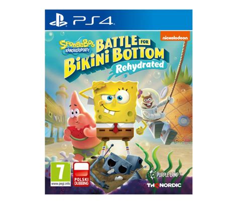 PlayStation SpongeBob Battle For Bikini Bottom Rehydrated Gra Na PlayStation Najlepsze