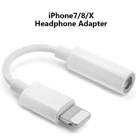 Lightning To 3 5mm Headphone Jack Adapter Audio Cable For Apple Iphone Geveyplus