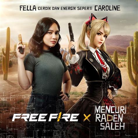 Mencuri Raden Saleh X Free Fire Fella Rachel Amanda