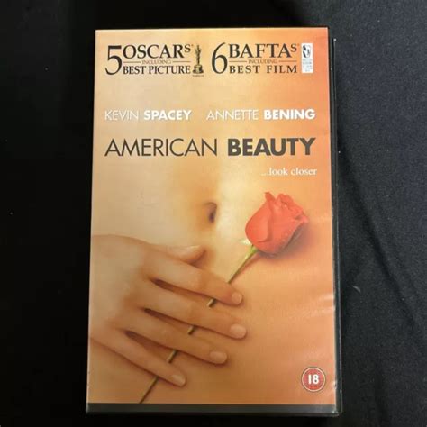 AMERICAN BEAUTY VHS PAL Video Tape Film Kevin Spacey Annette Bening