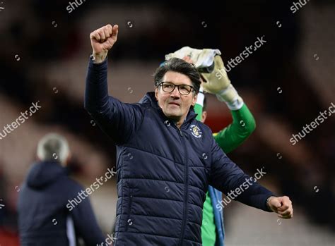 Mick Harford Interim Manager Luton Town Editorial Stock Photo Stock