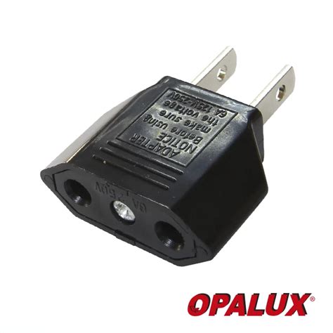 ADAPTADOR DE CORRIENTE JACK REDONDO A ENCHUFE PLANO 6AMP 125VAC 250VAC