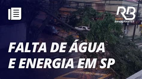 Moradores de São Paulo ainda relatam FALTA de ÁGUA e ENERGIA YouTube