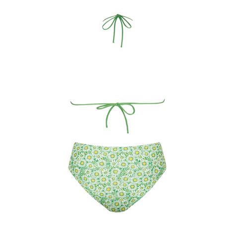 Lupita Triangle Bikini High Green Robin Collection Robin Collection