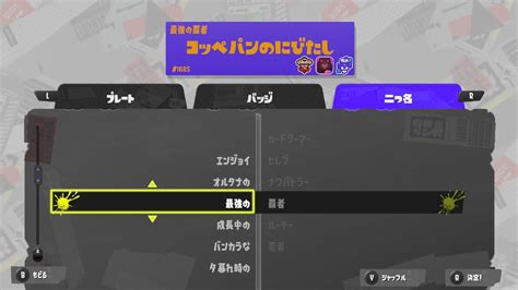 じょかわ On Twitter そういえば一昨日スプラ3で「最強の覇者」になったんだけど言葉が強すぎてダサいから「オルタナのカードゲーマー」にする