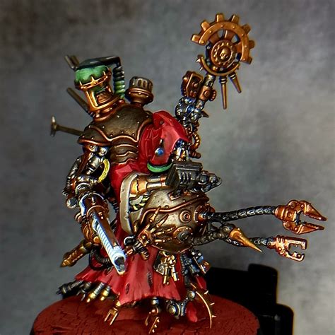 Warhammer 40k Tech Priest Manipulus Mechanicus Painted Etsy