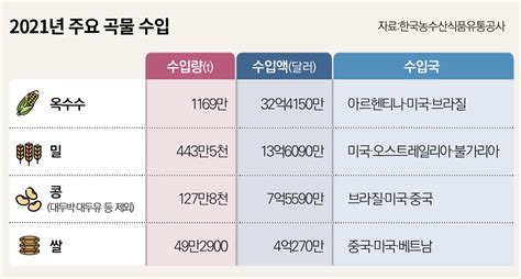 기획 전 세계 곡물 수급 불안해외의존도 높은 우리나라 ‘비상등