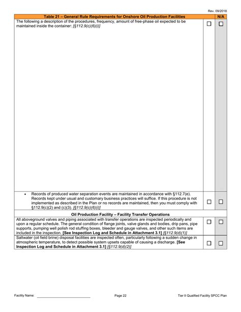 California Tier Ii Qualified Facility Spcc Plan Template Fill Out