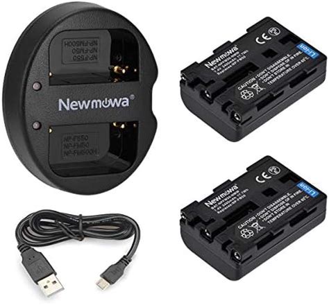 Newmowa Np Fm Replacement Battery Pack And Portable Usb Charger