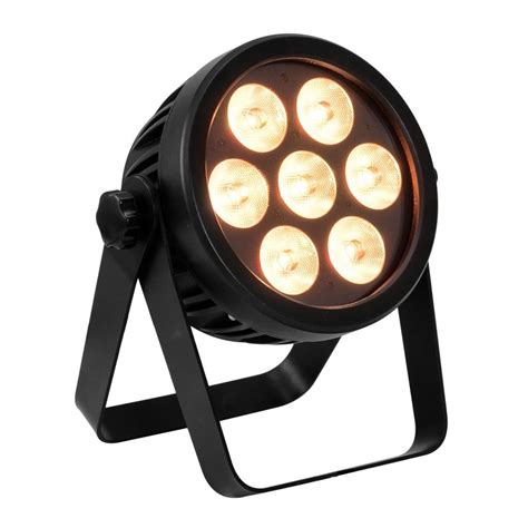 OFFLINE Eurolite LED 7C 7 Flat Silent LED Par Can At Gear4music