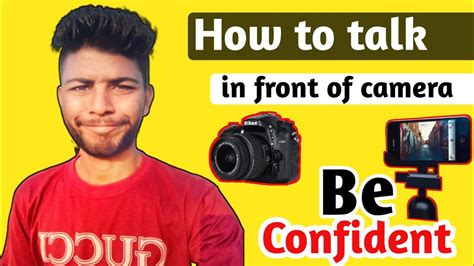 How To Be Confident In Front Of Camera L Overcome Shyness L Youtube