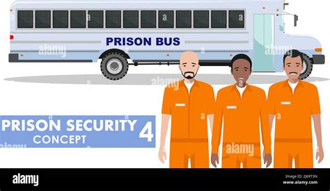 Group Of Prisoners Stock Vector Images Alamy