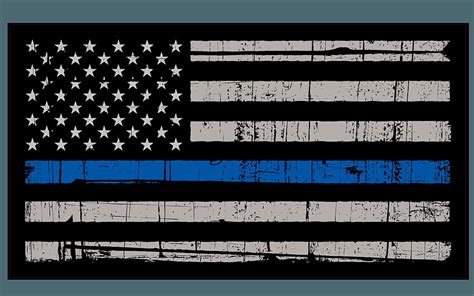 Law Enforcement Police Flag Computer HD Wallpaper Pxfuel