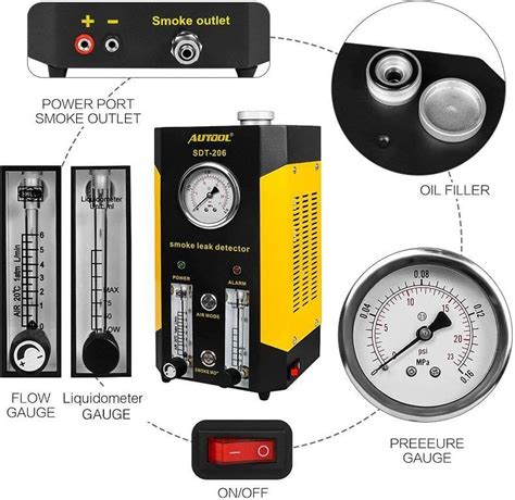 Autool Sdt Automotive Evap Leaks Testing Machine V Vehicle Pipes