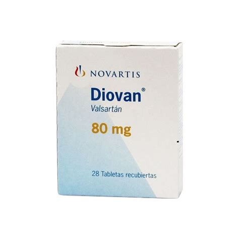 Diovan Mg Tabletas Valsartan