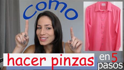 Como Hacer Pinzas A Camisa De Hombre Mens Shirts Man Sewing