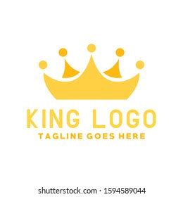 Royal King Logo Design Business Company Stock Vector (Royalty Free ...