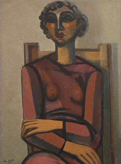 John Melville Portrait Of A Lady Seated On A Chair 1954 MutualArt