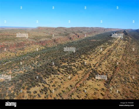 Aerial View Of The West Macdonnell Ranges Northern Territory Nt