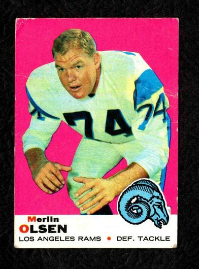 Merlin Olsen Graded Topps