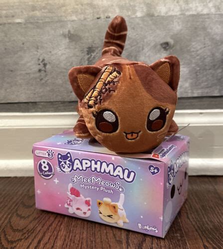 Aphmau Meemeows Chocolate Cake Cat Plush Litter New Release