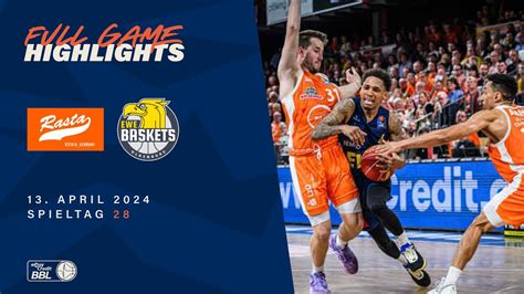 Rasta Vechta Vs Ewe Baskets Oldenburg Game Highlights Youtube