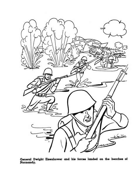 Coloring Pages World War 2