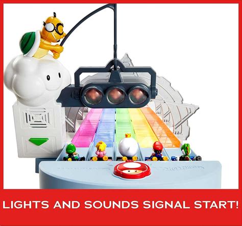 Pista De Brinquedo Hot Wheels Mario Kart Rainbow Road Ciclone Magazine Tudo Para Voc