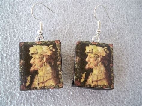 Orecchini In Fimo Fatti A Mano Arcimboldo Ebay