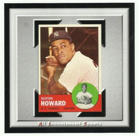 Topps Elston Howard Nm Awesome Baseball Card For Your Set