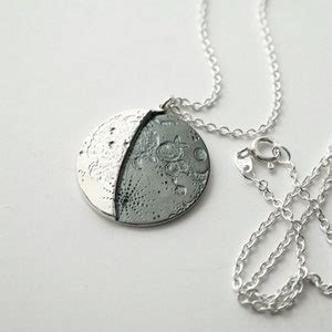 UNDER THIS MOON Supermoon Necklace Customised Lunar Phase Of Your