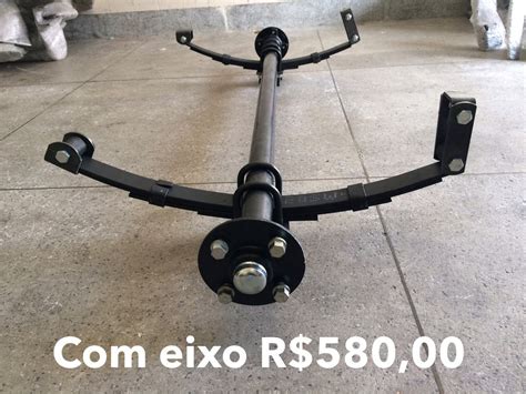 Kit De Fixação Eixo Feixe De Molas E Jumelos Carretinha R 130 00