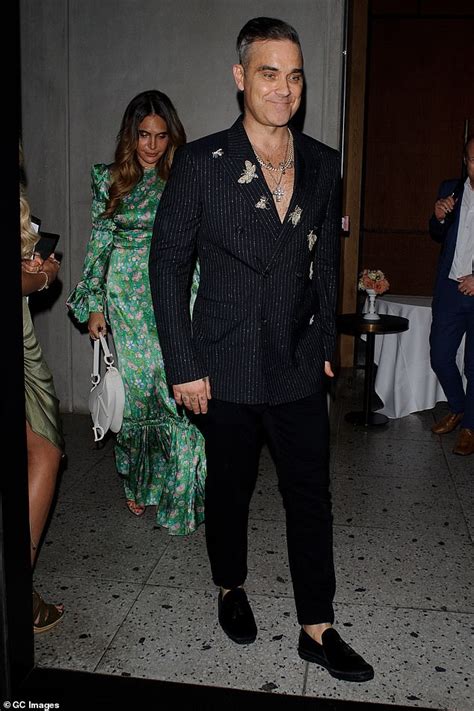 Robbie Williams And Ayda Field Are Every Inch The Stylish Couple As