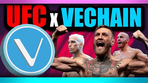 UFC S 1 Crypto VeChain X UFC Partnership YouTube