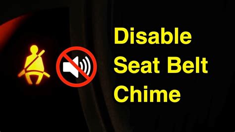 How To Disable Seat Belt Beeper Chime Alarm On Lexus Toyota YouTube