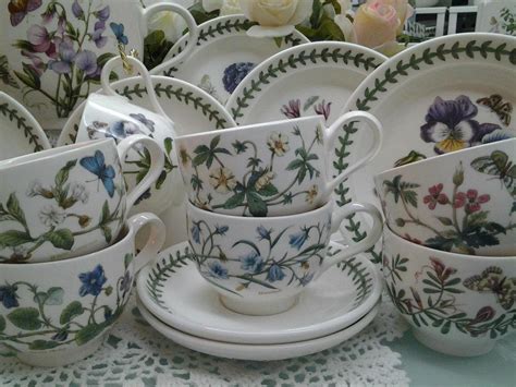 Portmeirion with English Garden: Portmeirion Botanic Garden Tea Set