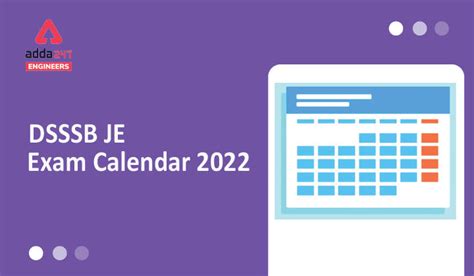 DSSSB Exam Calendar 2022 Check DSSSB Junior Engineer Exam Calendar Here